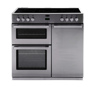Belling DB4 90E Professional Electric Ceramic Range Cooker - Stainless Steel